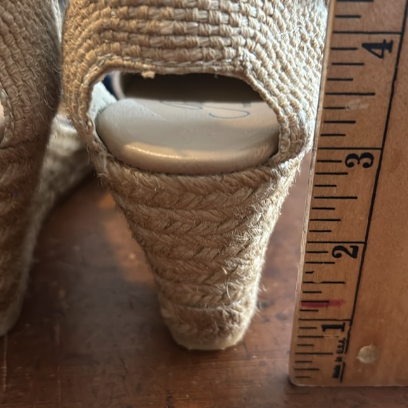 Gaimo Navy Suede Espadrilles, Size 38 EU, 7.5 US - Picture 6 of 11